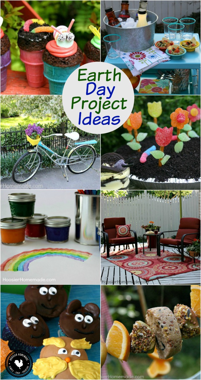 Earth Day Project Ideas: it’s great to be reminded how important it is to teach our children how to take care of the Earth! Bake a fun Earth Day Cupcake, do an Earth Day Craft, Recycle, Upcycle and Learn how to help the earth! Save these ideas to your DIY Projects Board!