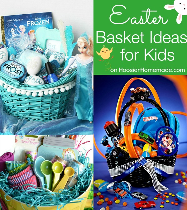 Easter Basket Ideas for Kids on HoosierHomemade.com