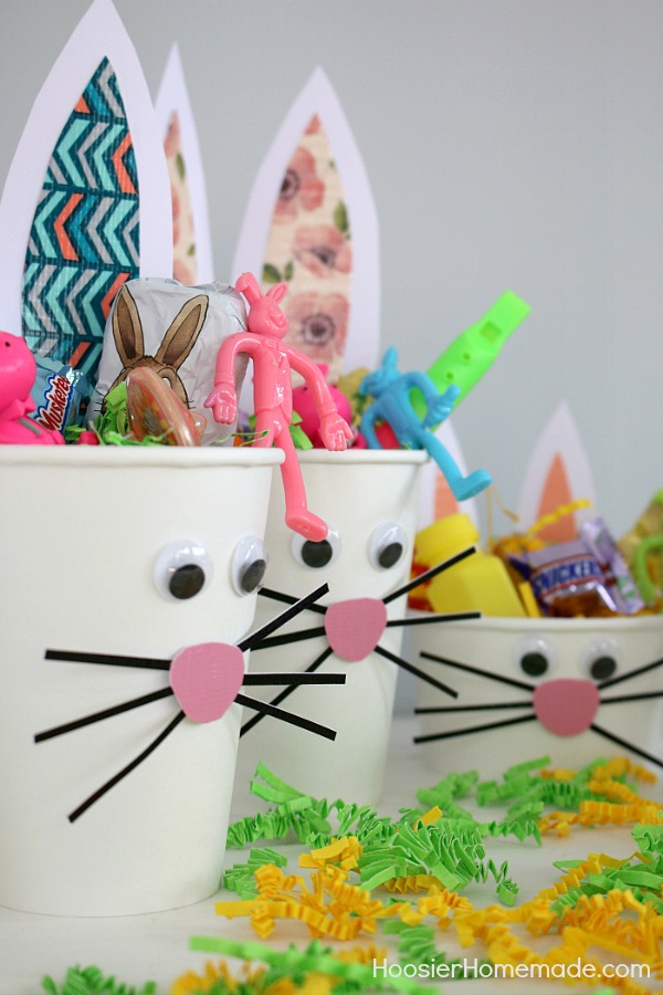 EASTER CRAFT FOR KIDS | Grab the kids! It's time to make these adorable Bunny Cups for Easter! 
