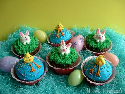 decorate easter cupcakes ideas. Decorated with Buttercream