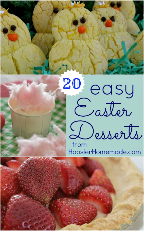 20 Easy Easter Desserts