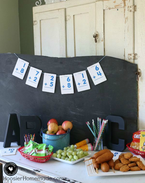 Celebrate with these Back to School Party Ideas! No need to throw a huge, expensive, time consuming party! These quick, easy and inexpensive Back to School Party Ideas are fun and the kids will have a great time! Click on the Photo to start the School Year off right!