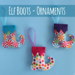 Make these darling Felt Christmas Ornaments to hang on your tree or give as Christmas gifts! Pin to your Christmas Board!