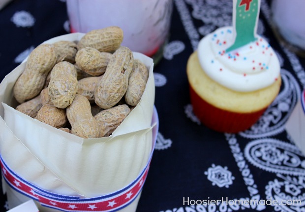 Easy Table Decorations : Summer Entertaining :: on HoosierHomemade.com