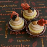 Fall Cupcakes with Acorns - September 2012