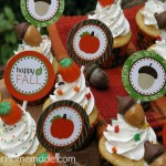 Click here for Happy Fall Cupcake Toppers