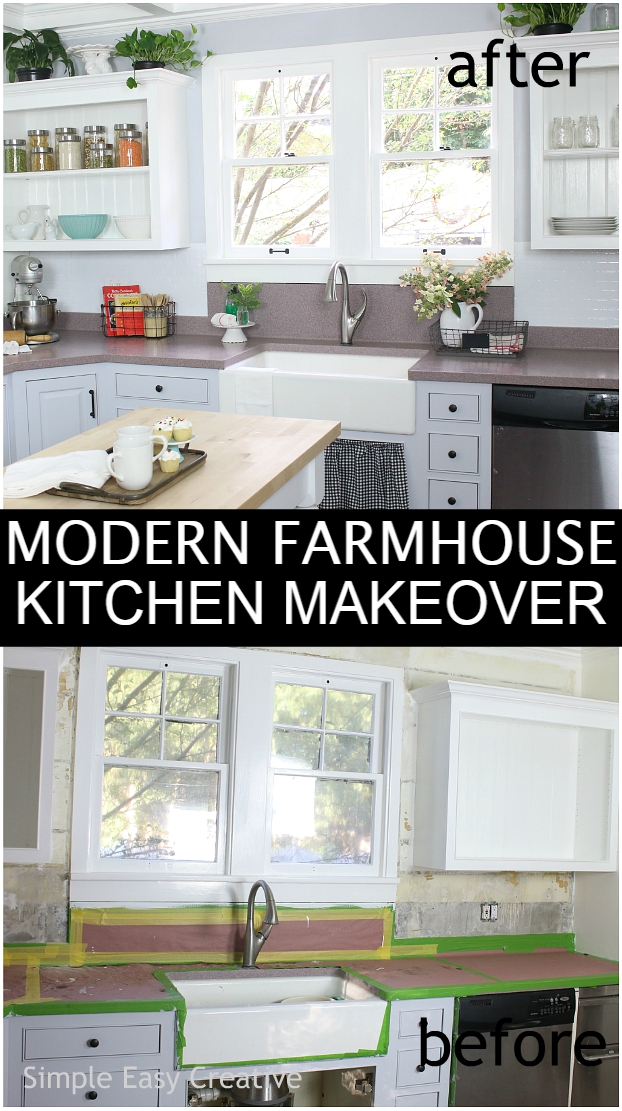 Check out this beautiful kitchen makeover – all made possible with the power of Dutch Boy paint!