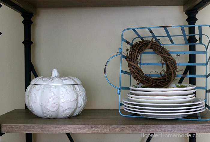 FARMHOUSE SHELF DECOR -- Transform your space with this gorgeous Farmhouse Shelf! Fill it with your favorite Farmhouse Decor!