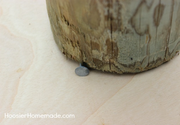 DIY Wooden Firecrackers: Summer Front Porch Decorating on HoosierHomemade.com