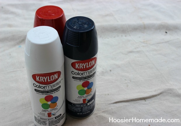 DIY Wooden Firecrackers: Summer Front Porch Decorating on HoosierHomemade.com