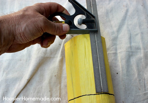 DIY Wooden Firecrackers: Summer Front Porch Decorating on HoosierHomemade.com