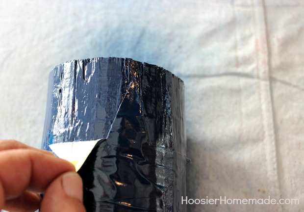 DIY Wooden Firecrackers: Summer Front Porch Decorating on HoosierHomemade.com