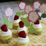 Flower Cupcake Toppers