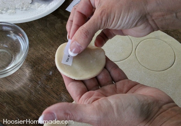 Easy Semi-Homemade Fortune Cookies | Recipe on HoosierHomemade.com