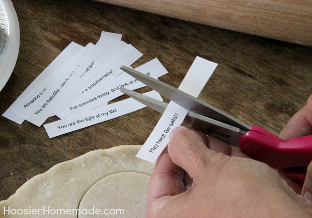 Easy Semi-Homemade Fortune Cookies | Recipe on HoosierHomemade.com