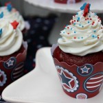 Fourth of July Cupcakes :: on HoosierHomemade.com