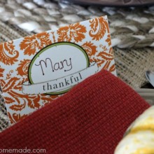 Free Printable Thanksgiving Card