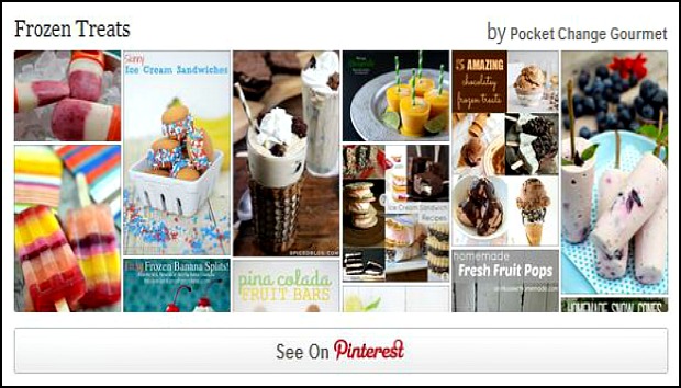 Frozen Treats Pinterest Board