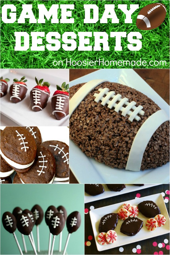 Game Day Desserts | Recipes on HoosierHomemade.com