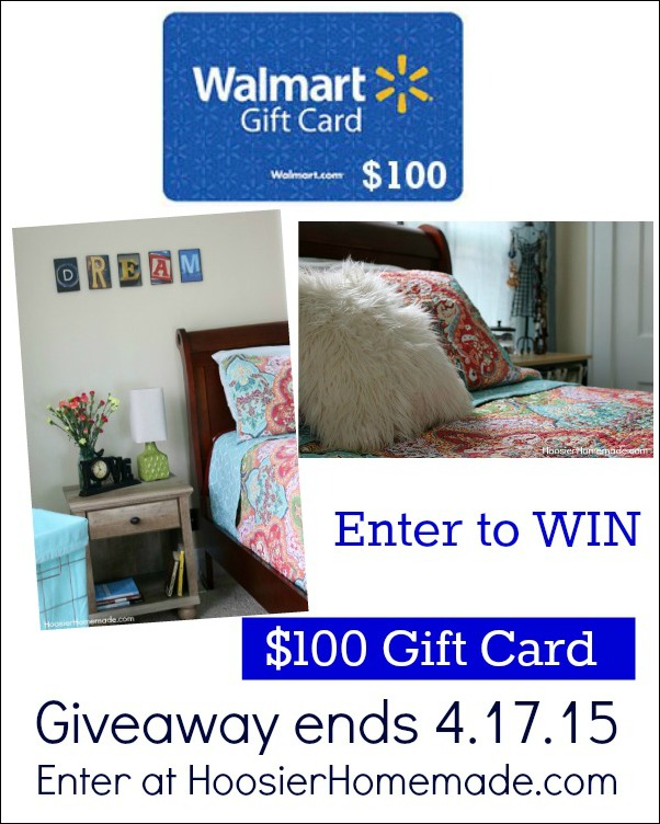 Enter to win $100 Walmart Gift Card 