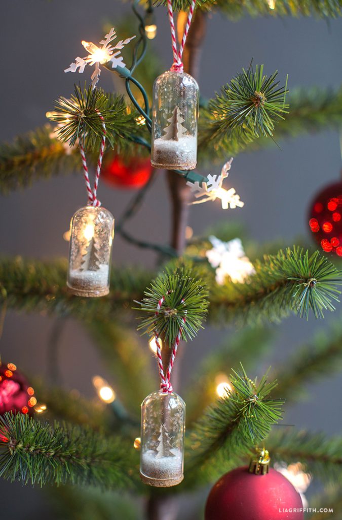 Mini Snow Globe Ornaments