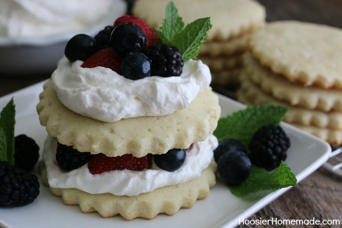 Gluten Free Triple Berry Shortcakes