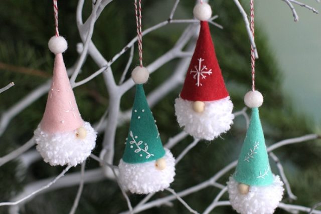 Diy Gnome Ornaments Holiday Inspiration Hoosier Homemade