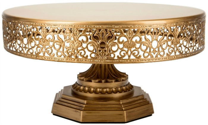 Gold Cake Stand