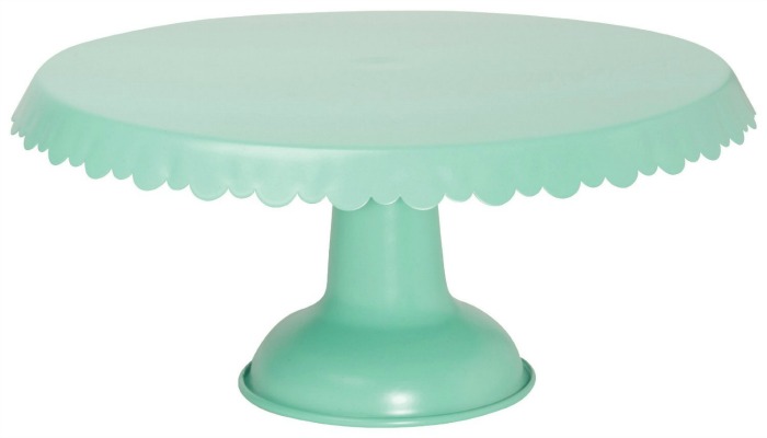 Green Cake Stand