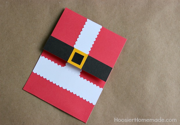 Handmade Christmas Card - Hoosier Homemade