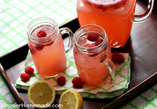 Hard Raspberry Lemonade | Recipe on HoosierHomemade.com