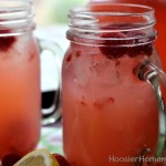 Hard Raspberry Lemonade | Recipe on HoosierHomemade.com