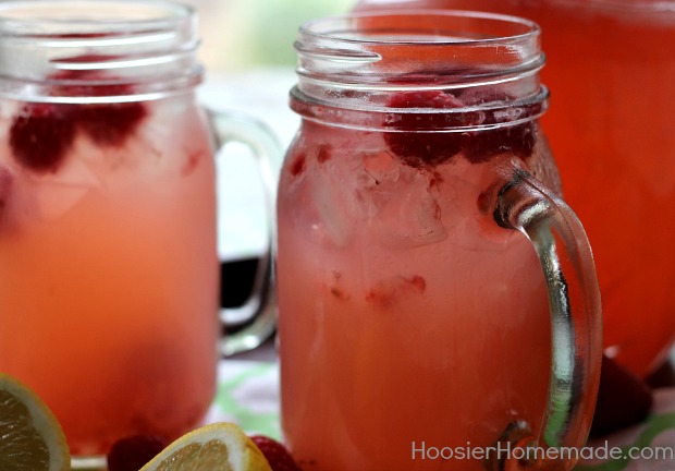 Hard Raspberry Lemonade | Recipe on HoosierHomemade.com