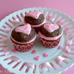Heart Cupcakes - February 2013