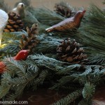 Quick and Easy Holiday Centerpiece :: Instructions on HoosierHomemade.com