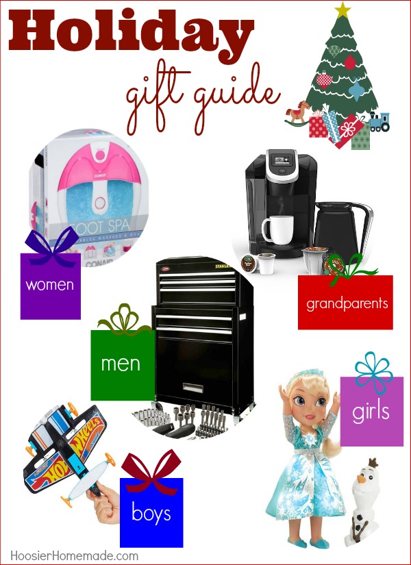 Make gift giving easy with Holiday Gift Guide for the Family! Great gift ideas that won't break the bank! Pin to your Christmas Board!