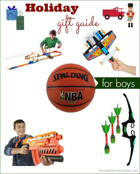 Make gift giving easy with Holiday Gift Guide for Boys! Great gift ideas that won't break the bank! Pin to your Christmas Board!