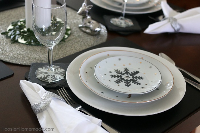 Holiday Table Place Setting