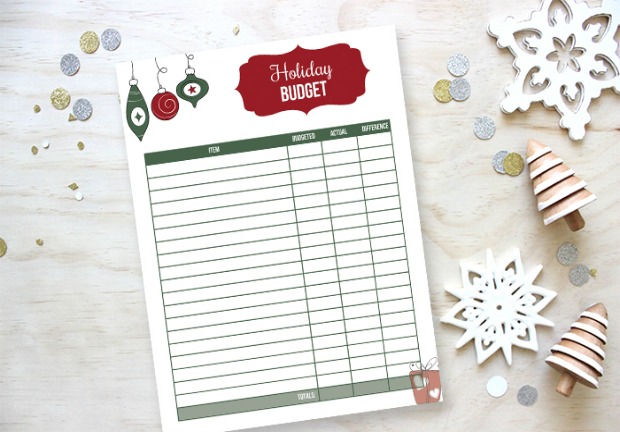 Grab your FREE Printable Holiday Budget Tracker to stay ahead of the game