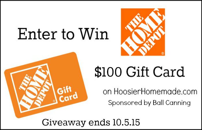 Home Depot Gift Card Giveaway: Start on your Dream Kitchen - Hoosier