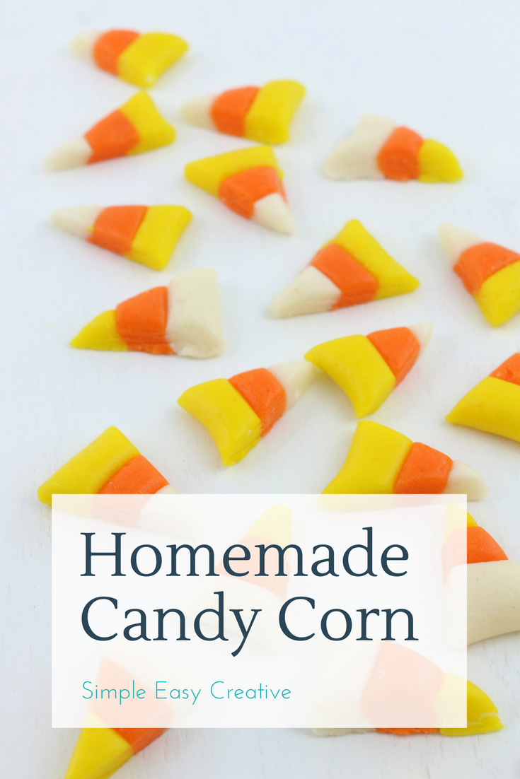 HOMEMADE CANDY CORN -- Recipe + Video on how to make your own candy corn! It's easier than you think!