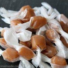 Homemade Creamy Caramels