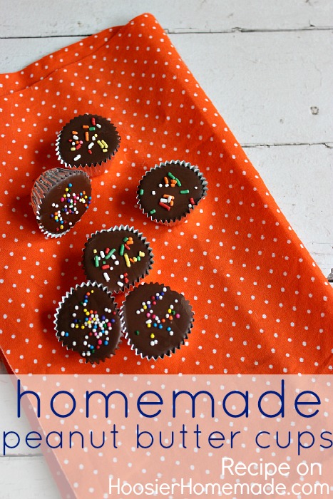Homemade Peanut Butter Cups :: Recipes on HoosierHomemade.com