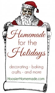 Homemade for the Holidays on HoosierHomemade.com
