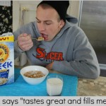 Honey Bunches of Oat Cereal with Greek Yogurt