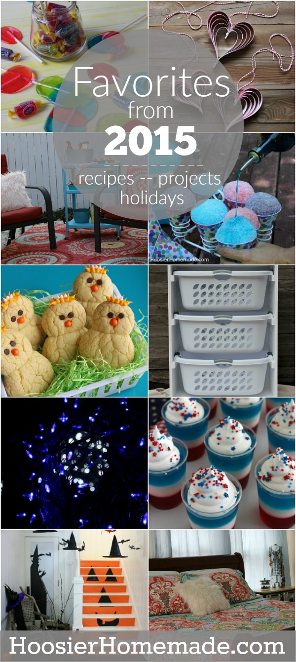 Simple - Easy - Creative :: The favorite recipes, projects and holiday ideas from HoosierHomemade.com for 2015