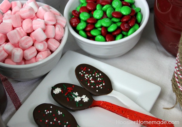 Homemade Chocolate Spoons