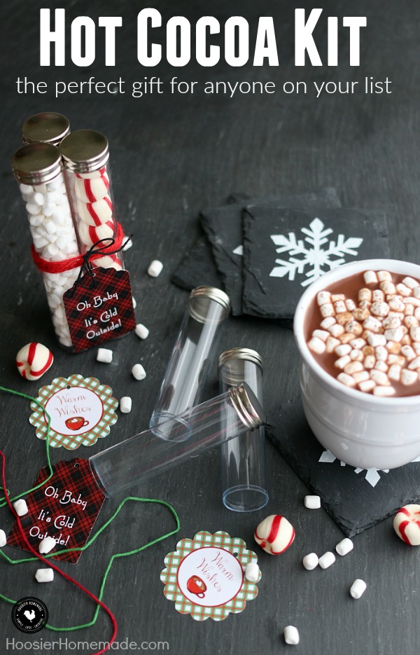 homemade hot chocolate kit