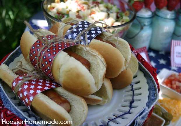 Printable Hot Dog Wraps