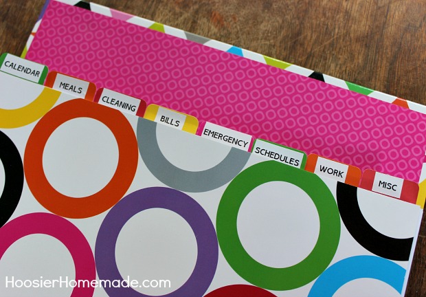 How to Create a Household Binder :: on HoosierHomemade.com